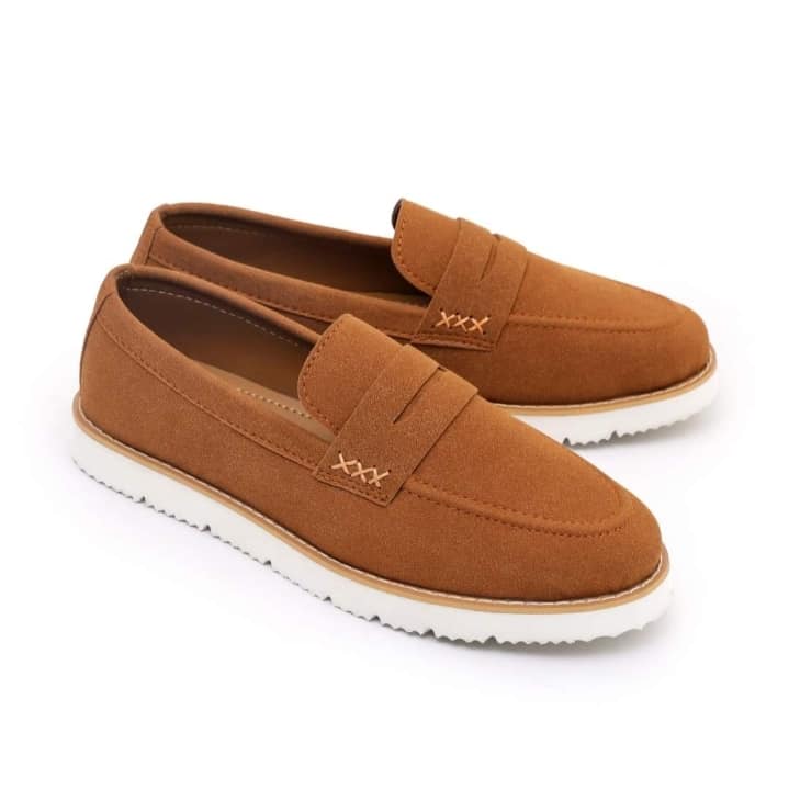 Oobbler Suede Loafer Shoes British Style